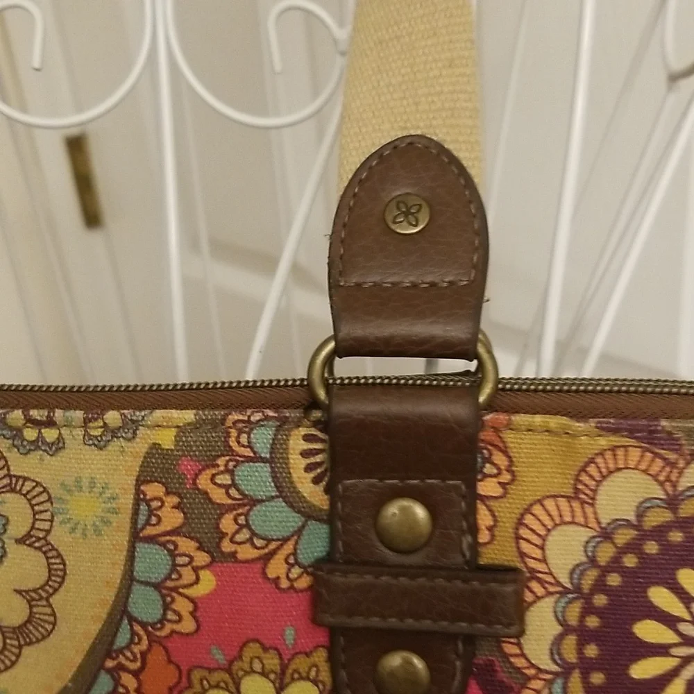 Relic bag with floral design - Picture 4 of 12